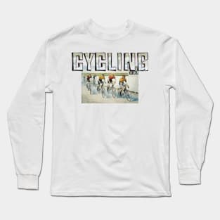 Cycling Old School Long Sleeve T-Shirt